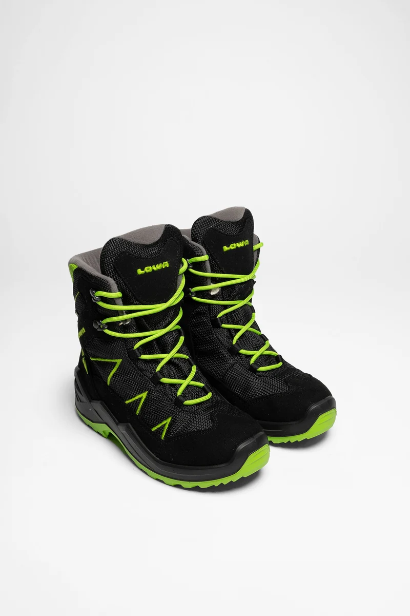 Jonas GTX Mid Kinder (Schwarz/Limone)