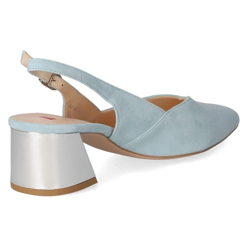 Slingpumps Blau