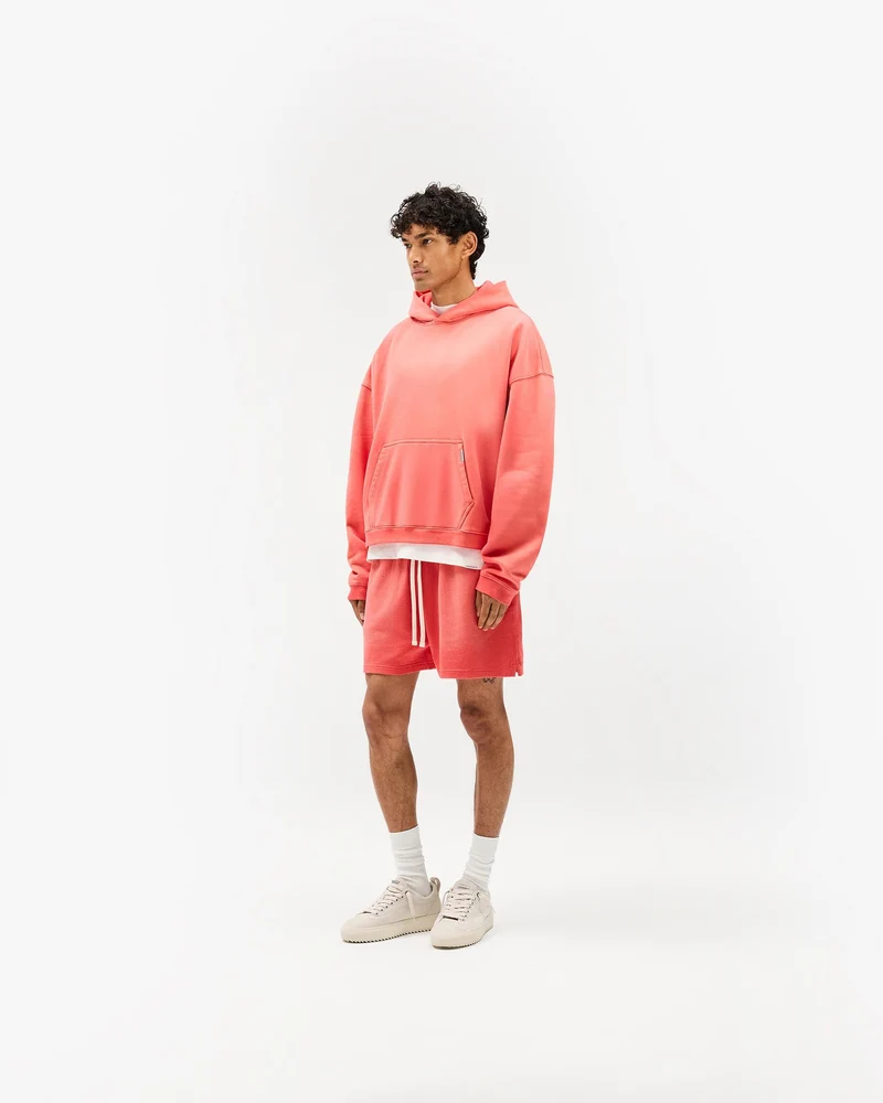 Initial Mesh Shorts - Vintage Red