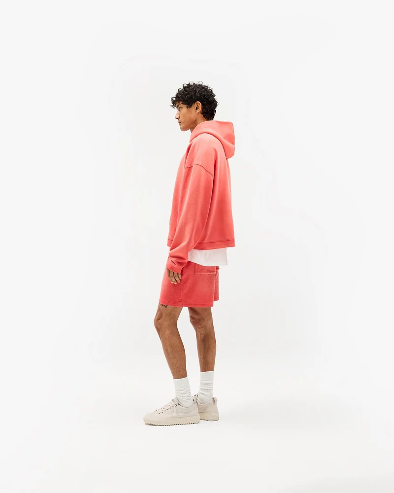 Initial Mesh Shorts - Vintage Red