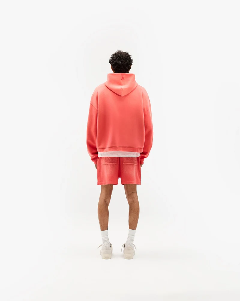 Initial Mesh Shorts - Vintage Red