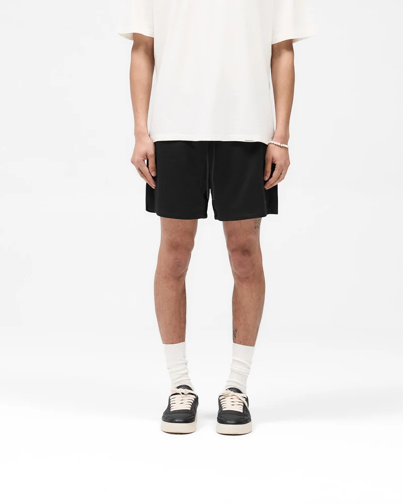 Mesh Short - Jet Black