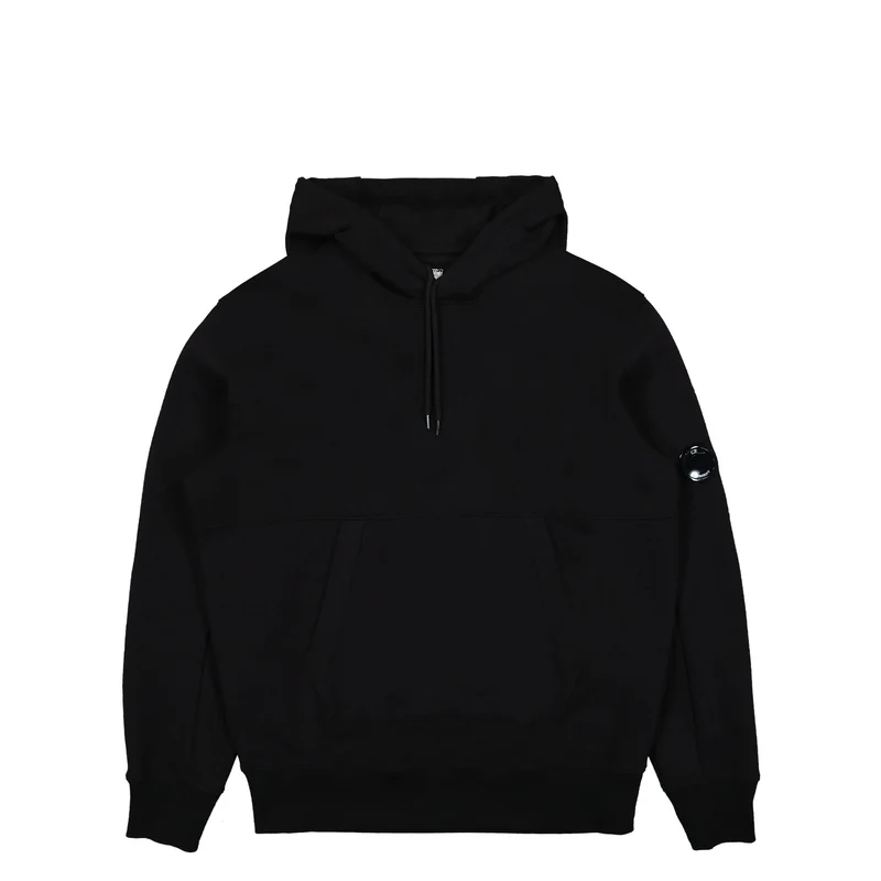 Diagonal Raised Fleece Pullover Hoodie