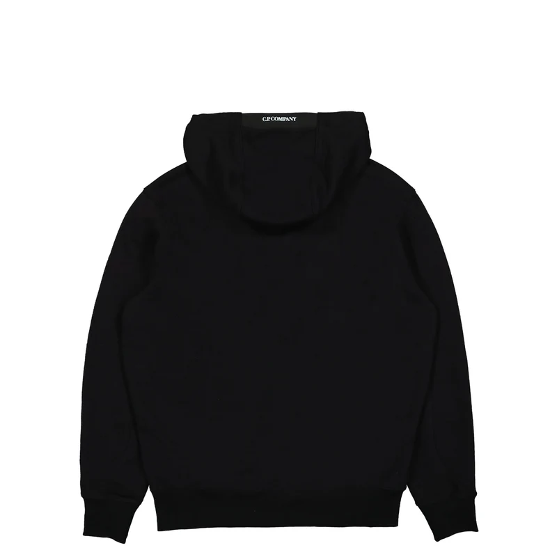Diagonal Raised Fleece Pullover Hoodie