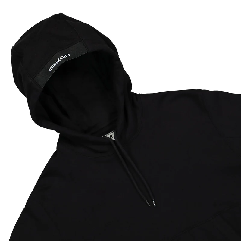 Diagonal Raised Fleece Pullover Hoodie