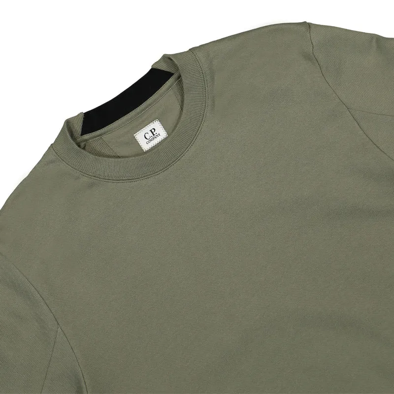 Diagonal Raised Fleece Back Logo Sweatshirt