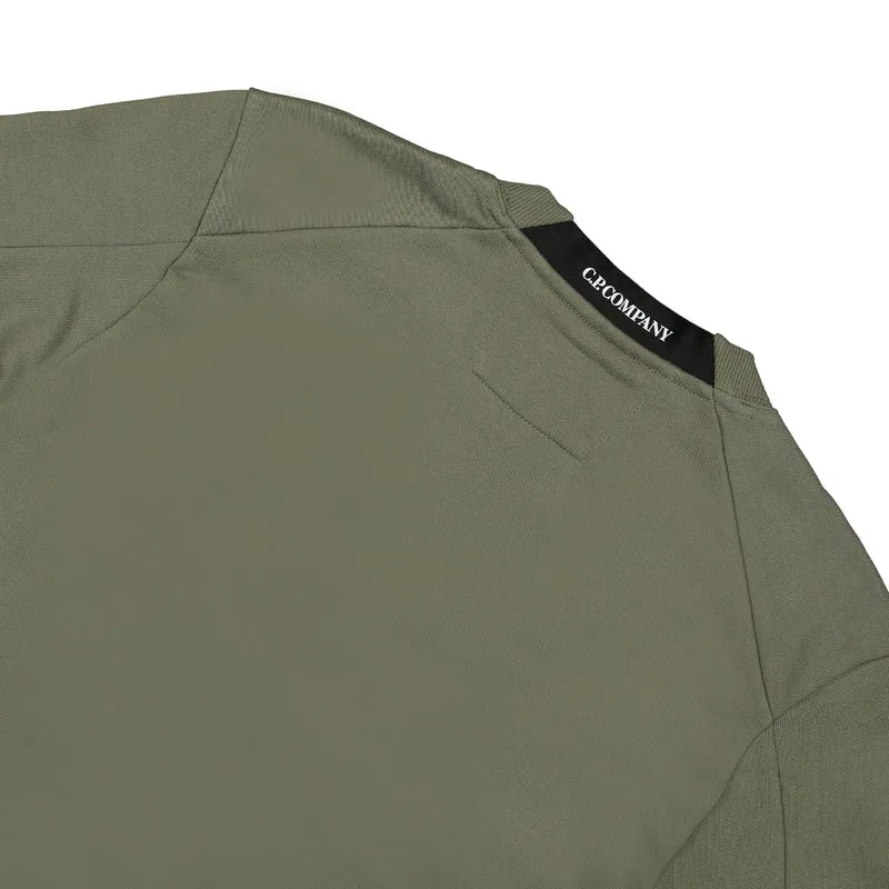 Diagonal Raised Fleece Back Logo Sweatshirt