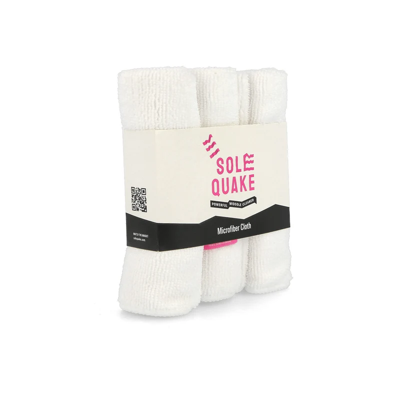 Solequake Microfiber Cloth 3 Pack