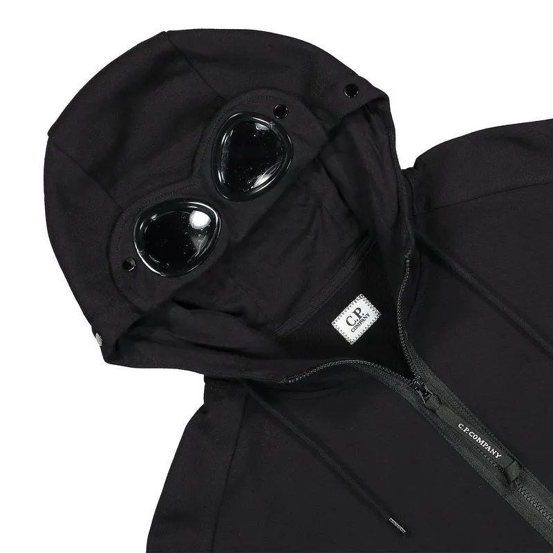 Diagonal Raised Fleece Goggle Hoodie