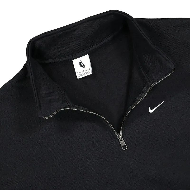 Solo Swoosh Fleece Half-Zip Sweatshirt