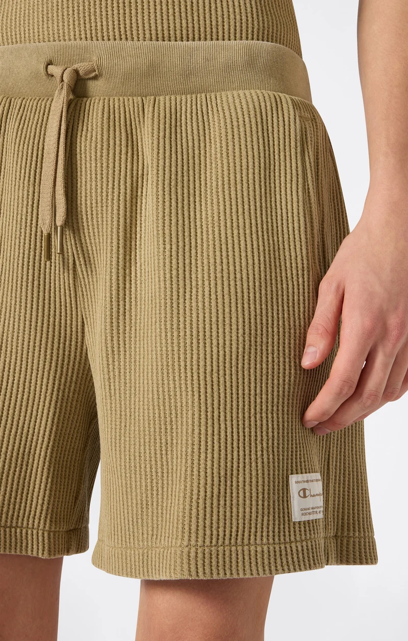 Men’s Washed Waffle Shorts
