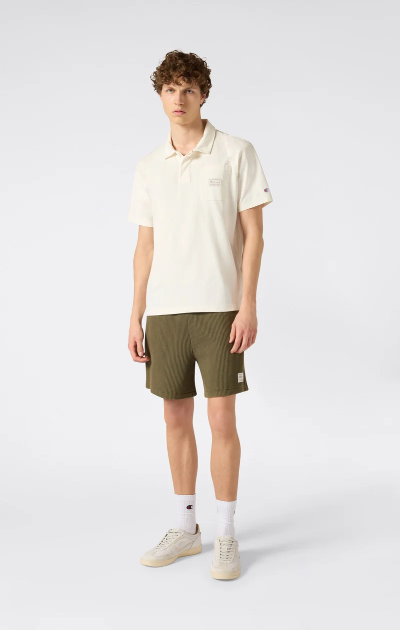 Men’s Washed Waffle Shorts