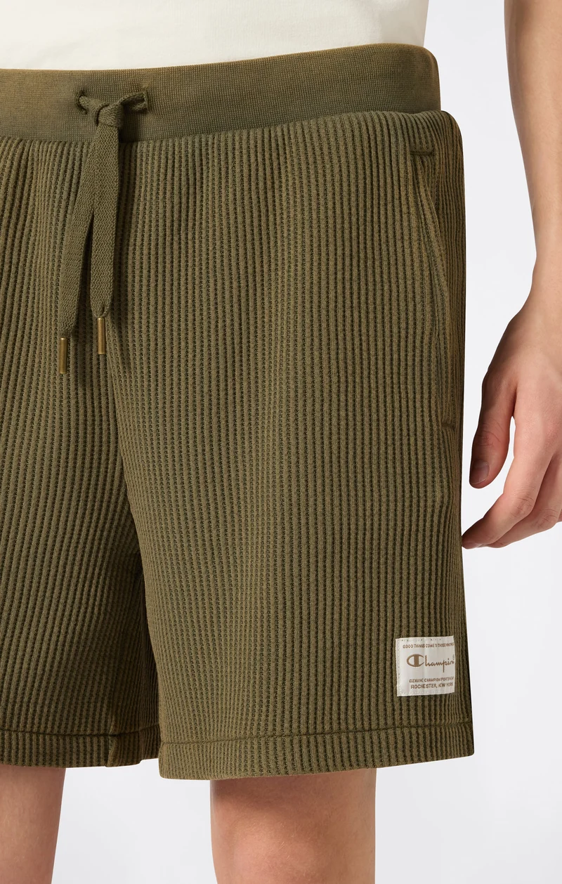 Men’s Washed Waffle Shorts