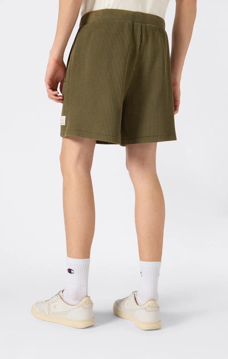 Men’s Washed Waffle Shorts
