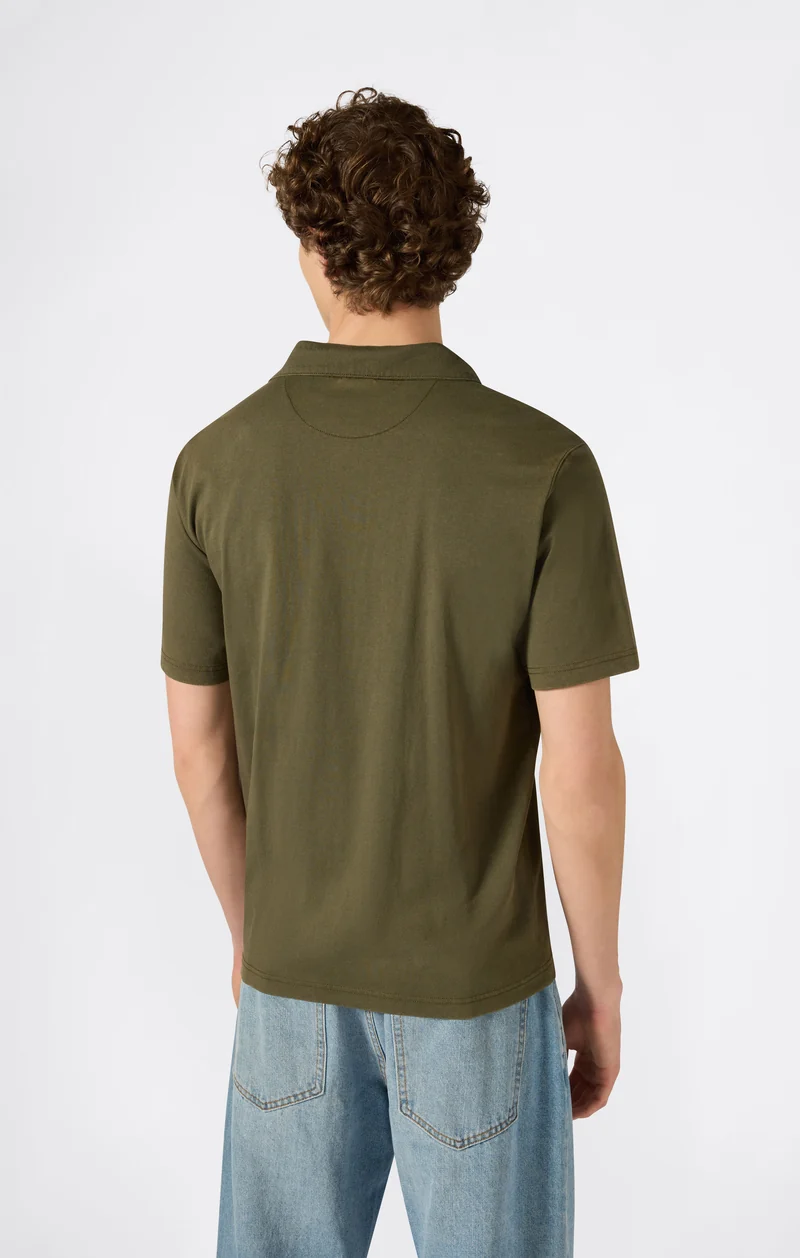 Men’s Polo with Chest Pocket