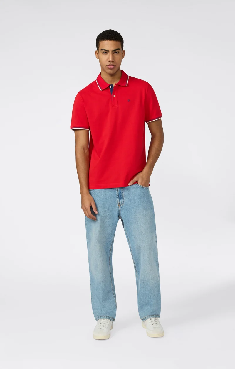 Men's Cotton Pique Polo