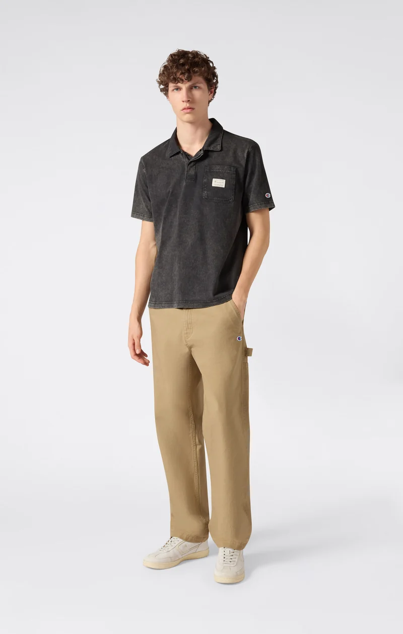 Men’s Polo with Chest Pocket