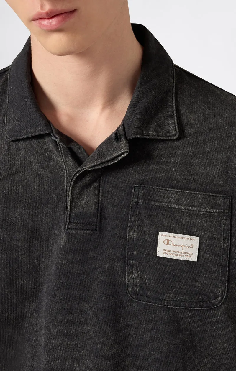 Men’s Polo with Chest Pocket