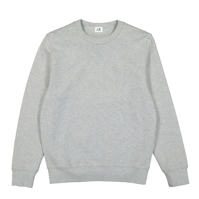 Diagonal Raised Fleece Logo Sweatshirt