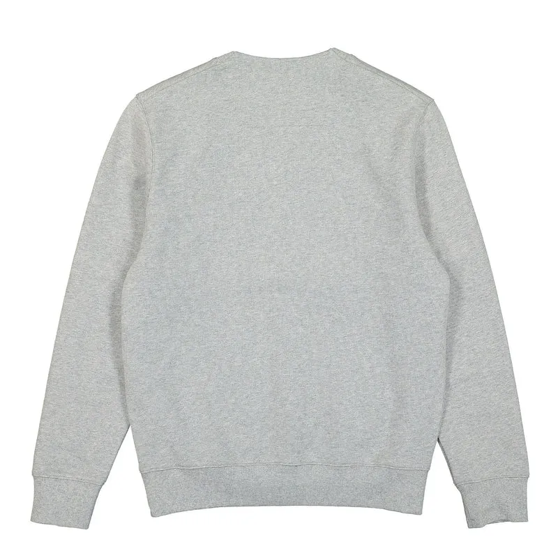 Diagonal Raised Fleece Logo Sweatshirt