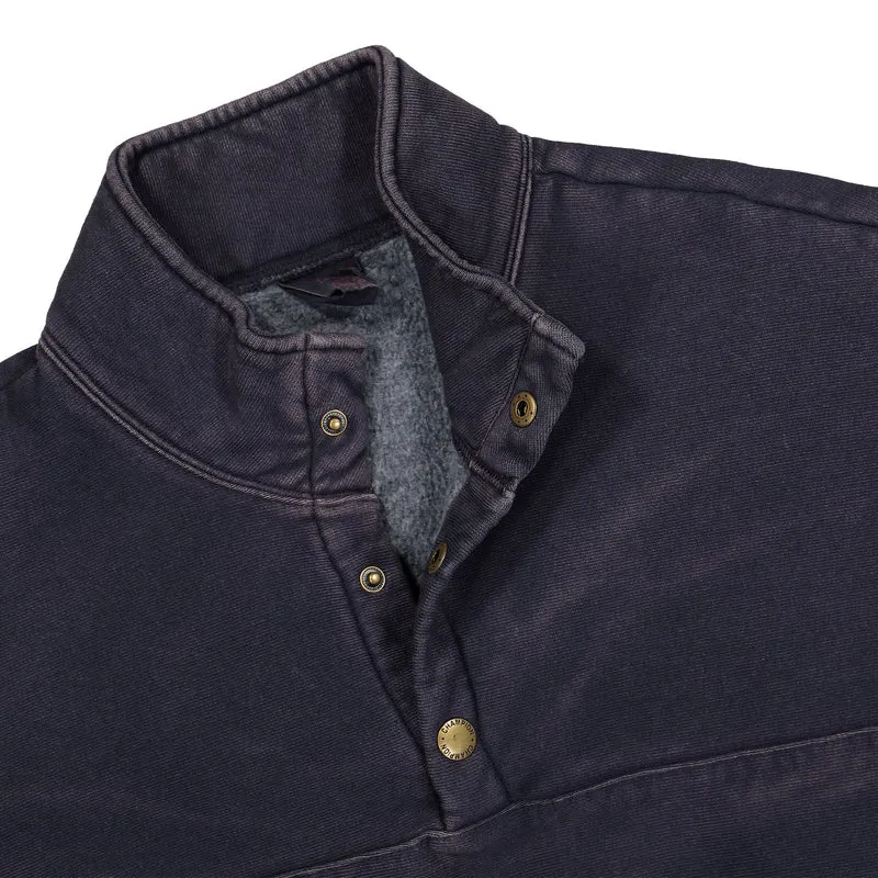 Half Buttoned Sweatshirt