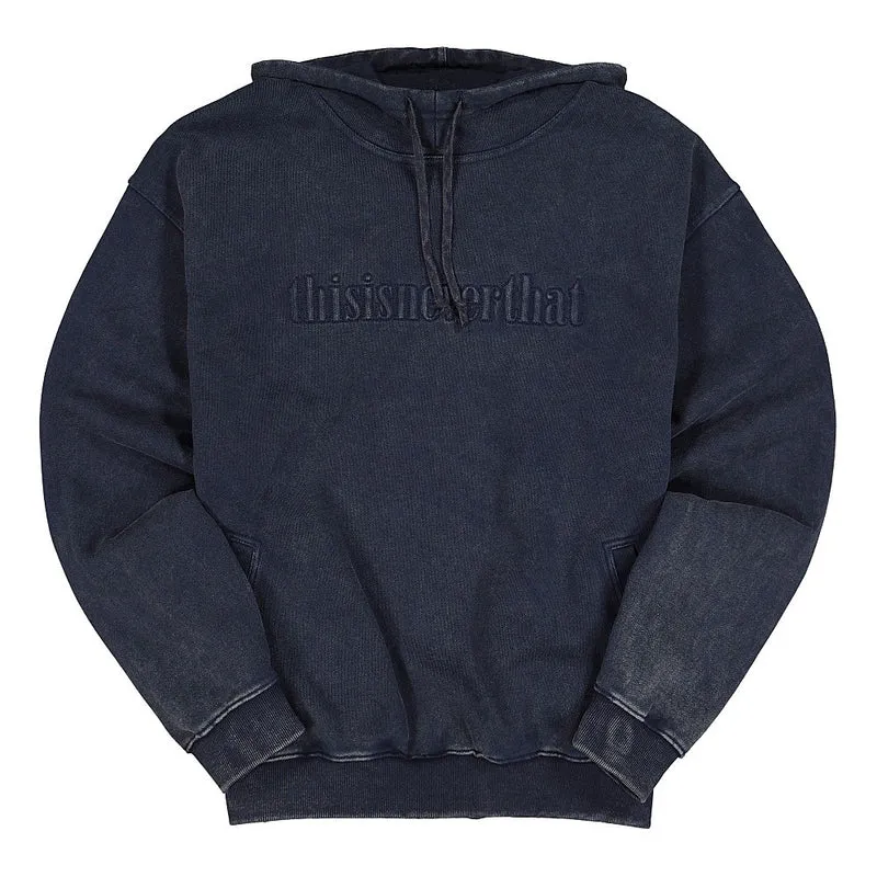 Washed Embroidery Hoodie
