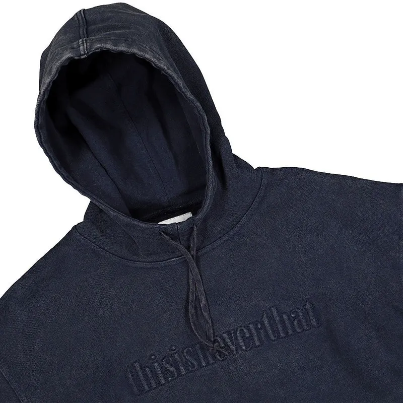 Washed Embroidery Hoodie