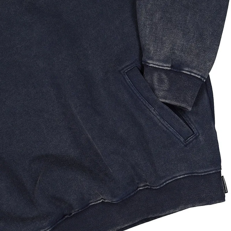 Washed Embroidery Hoodie
