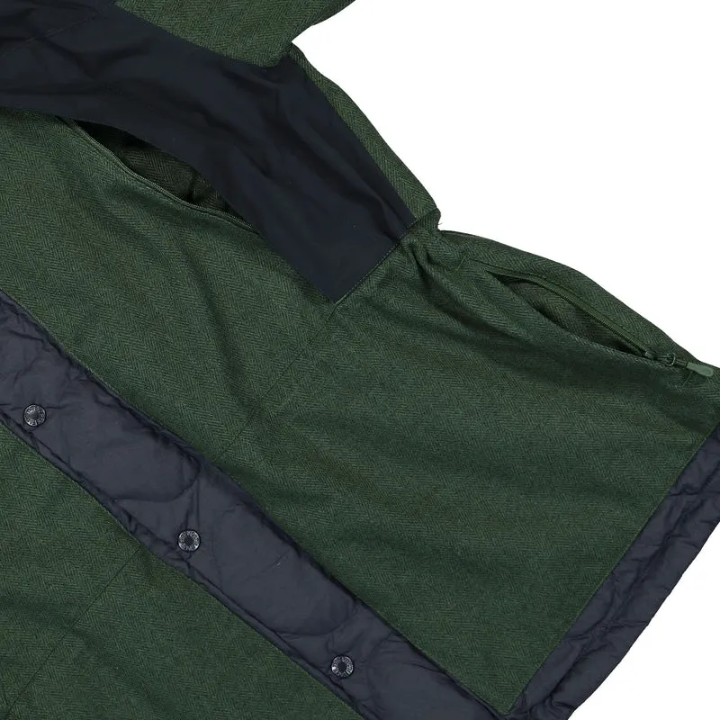 Fabric Mix Down Jacket - AP