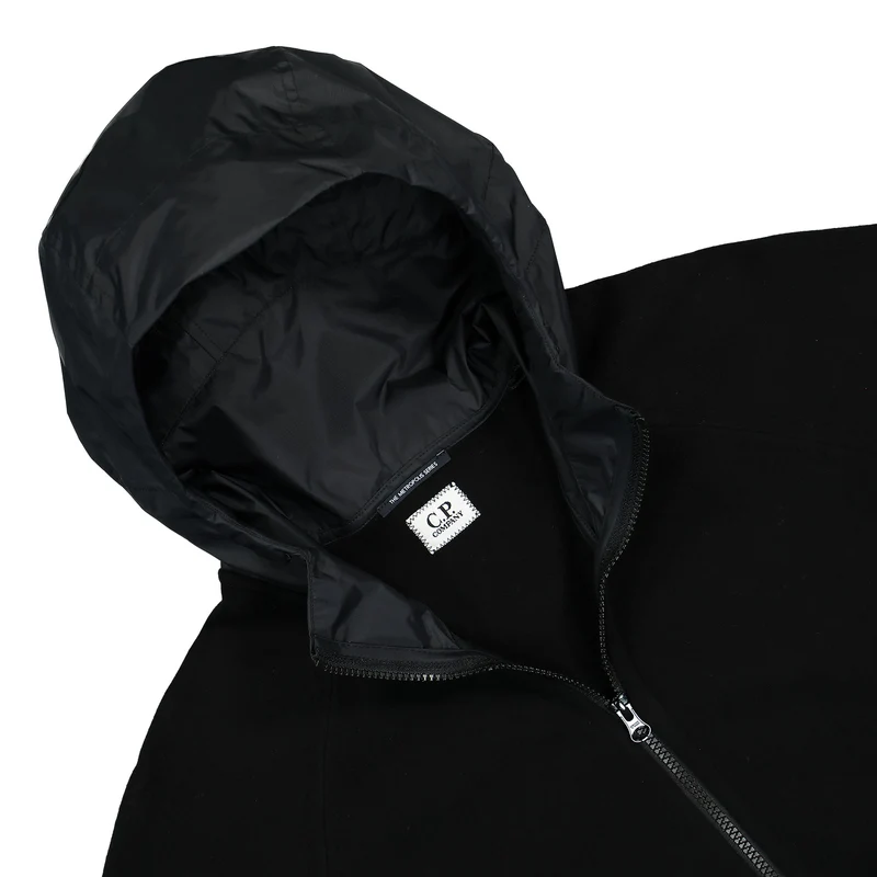 Metropolis Series Double Mixed Zipped Hoodie