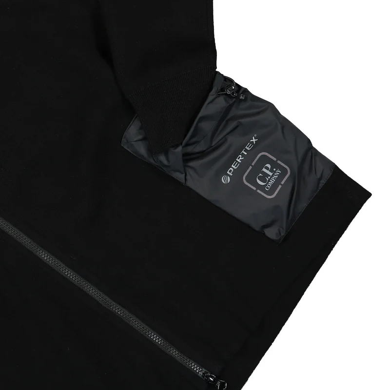 Metropolis Series Double Mixed Zipped Hoodie