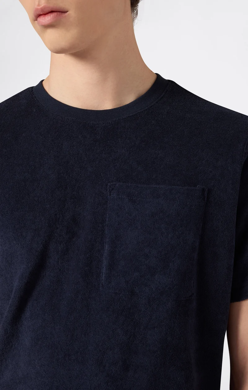 Men’s Towel Terry Pocket T-Shirt
