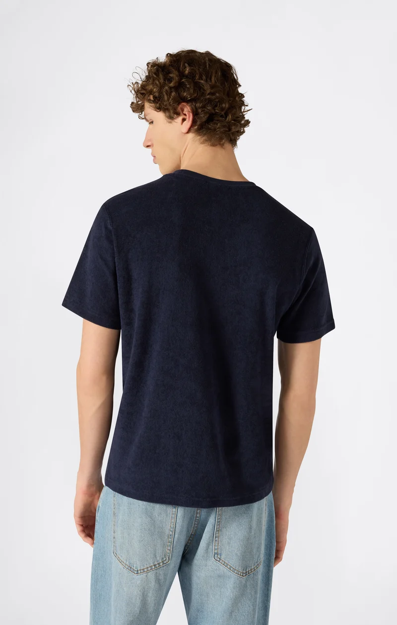 Men’s Towel Terry Pocket T-Shirt