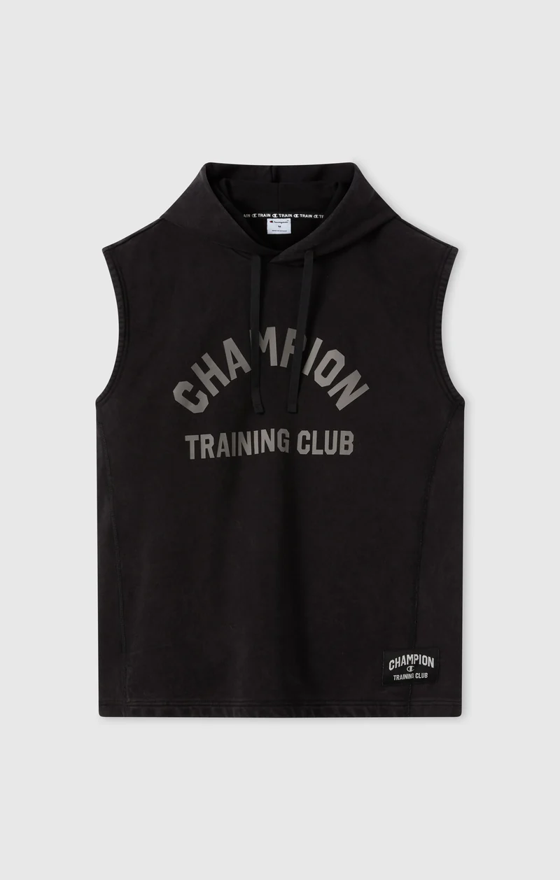 Men’s Boxing-Inspired Hooded Tank Top