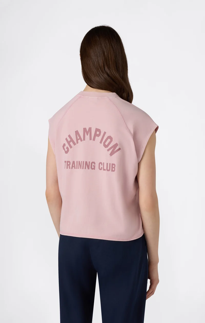 Women’s Boxing-Inspired Crewneck T-Shirt