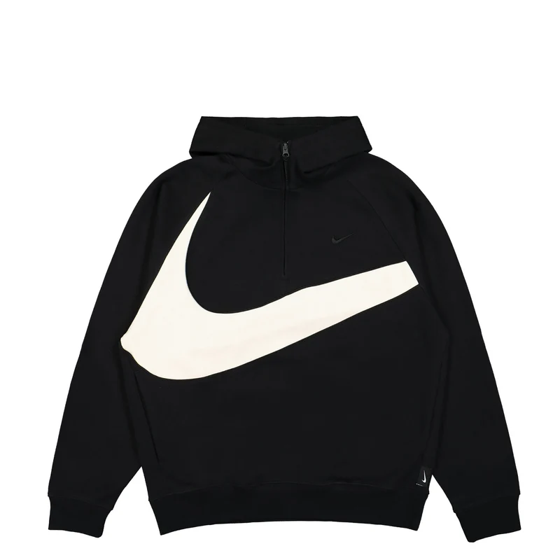 Swoosh Half Zip Fleece Hoodie