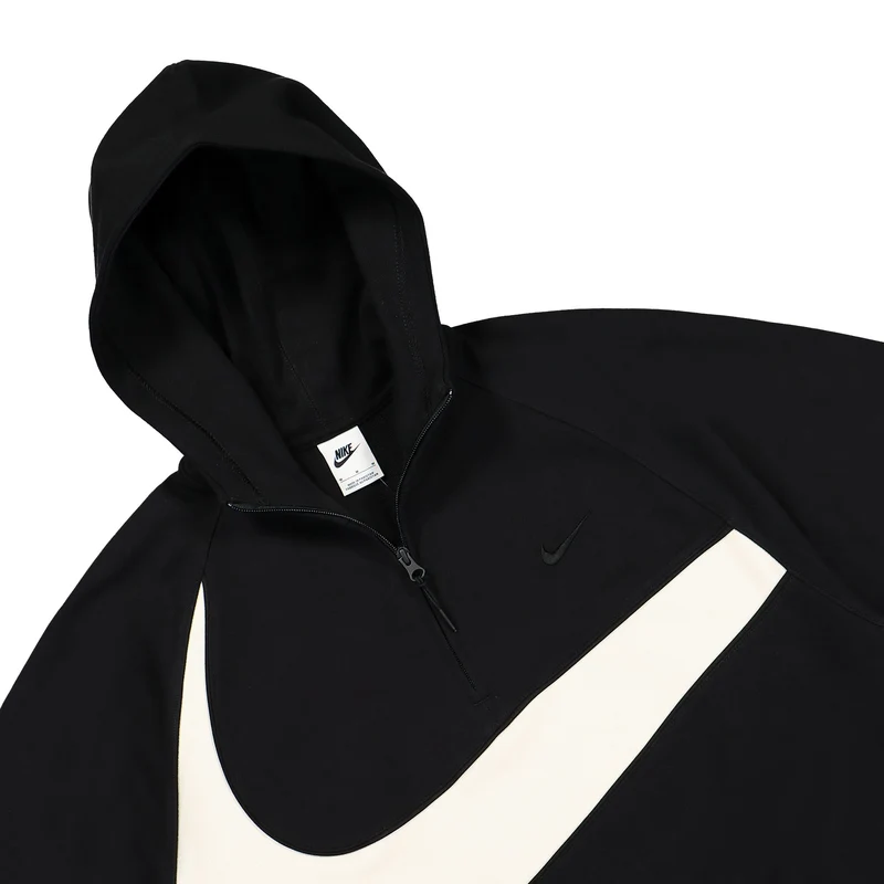 Swoosh Half Zip Fleece Hoodie