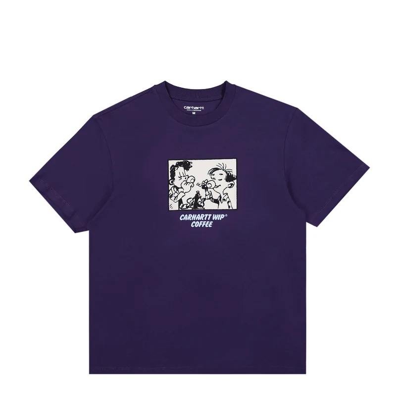 W S/S Carhartt WIP Coffee T-Shirt