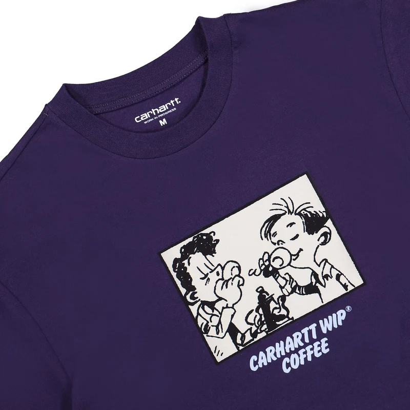 W S/S Carhartt WIP Coffee T-Shirt
