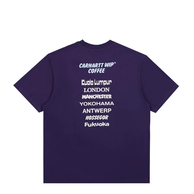 W S/S Carhartt WIP Coffee T-Shirt