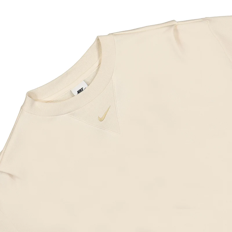 W Modern Fleece Oversized French Terry Crew