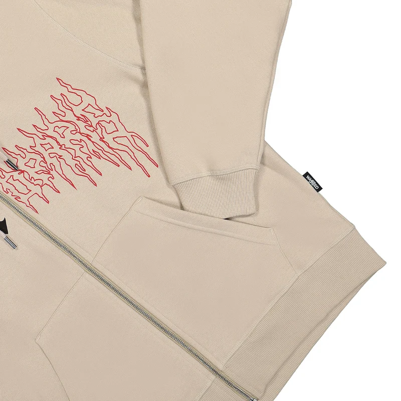 Dark Pitcher Zip-Hoodie