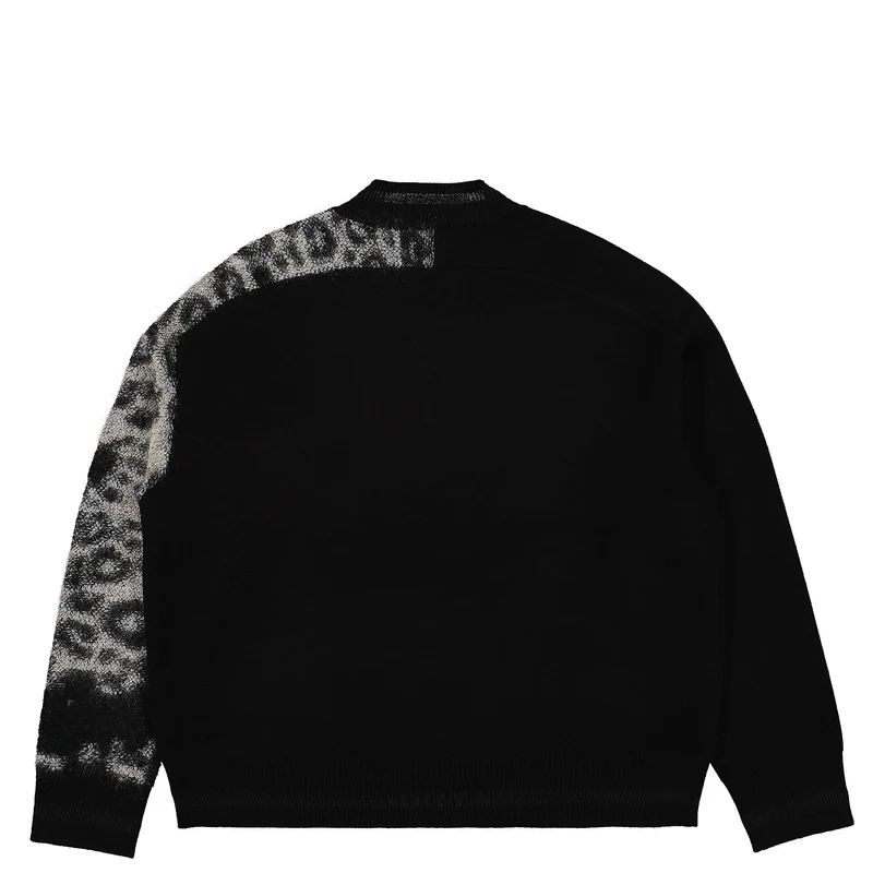 U 3 Stripes Knit Crew Sweater