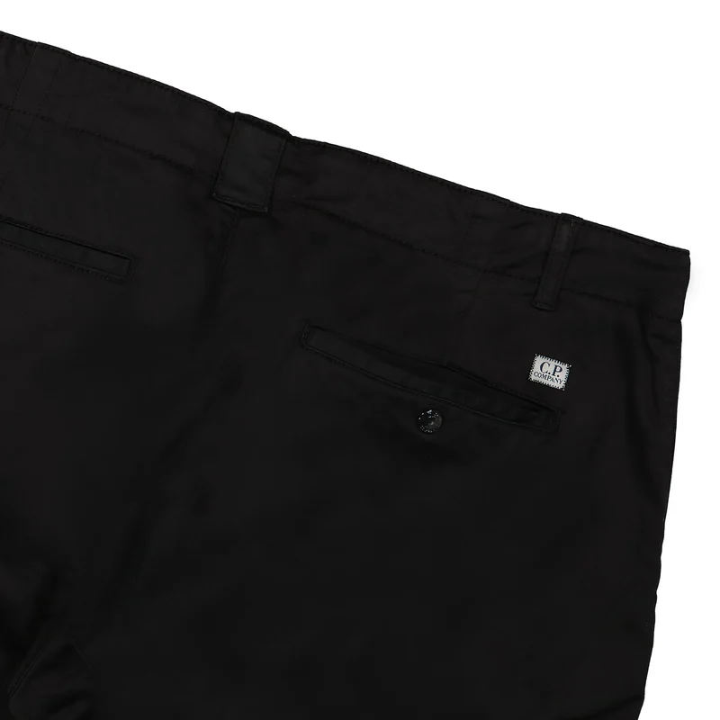 Stretch Sateen Cargo Shorts