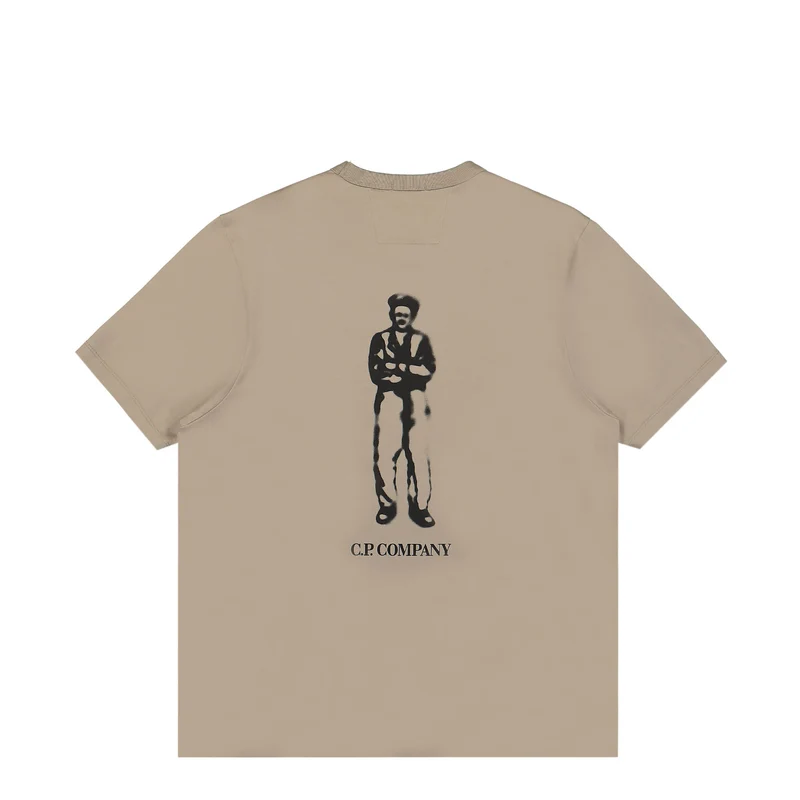 Mercerized Jersey 30/2 Graphic T-Shirt
