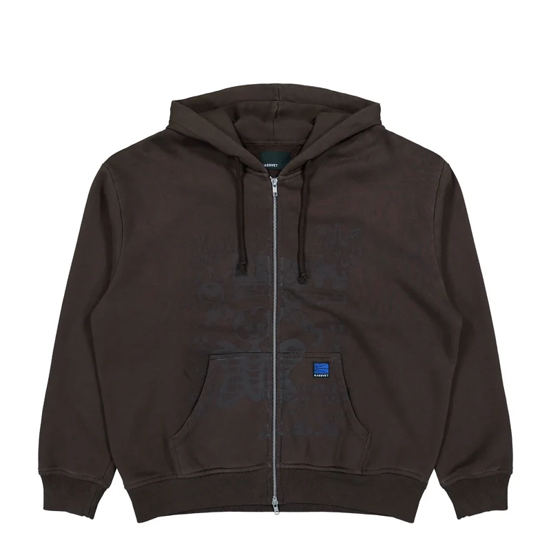 Collage Zip Hoodie