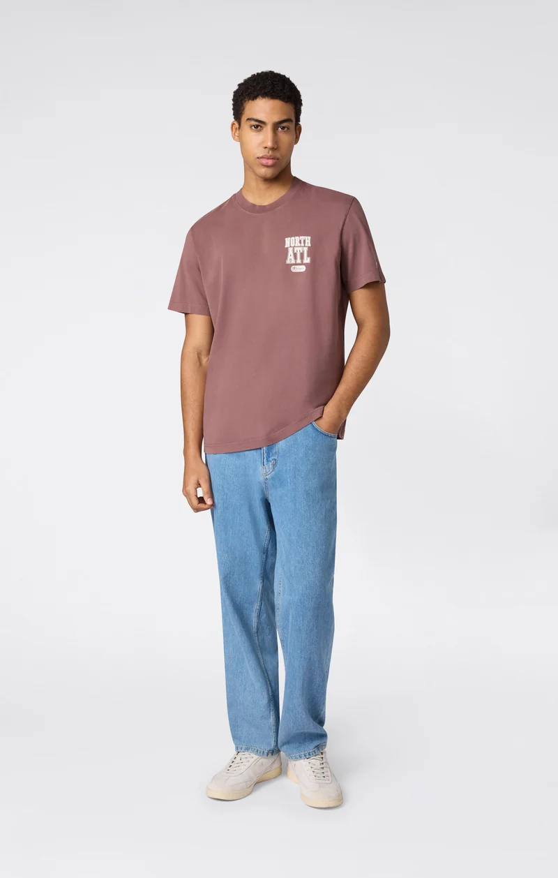 Men’s East West T-Shirt with Front and Back Graphic