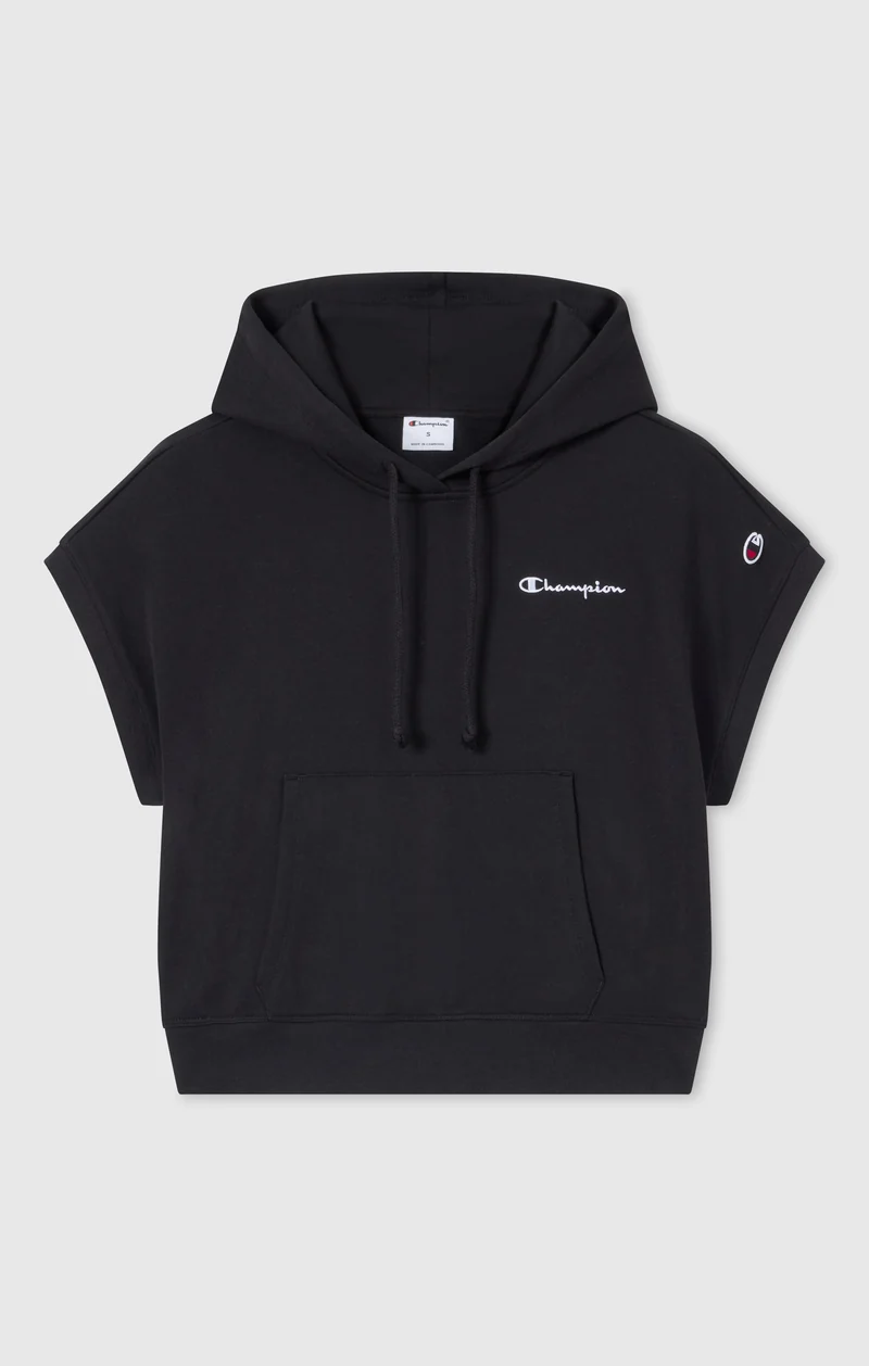 Women’s Lightweight Short Sleeve Hooded Sweatshirt Icons