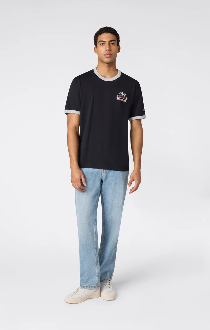 Men’s Ringer T-Shirt with Graphic