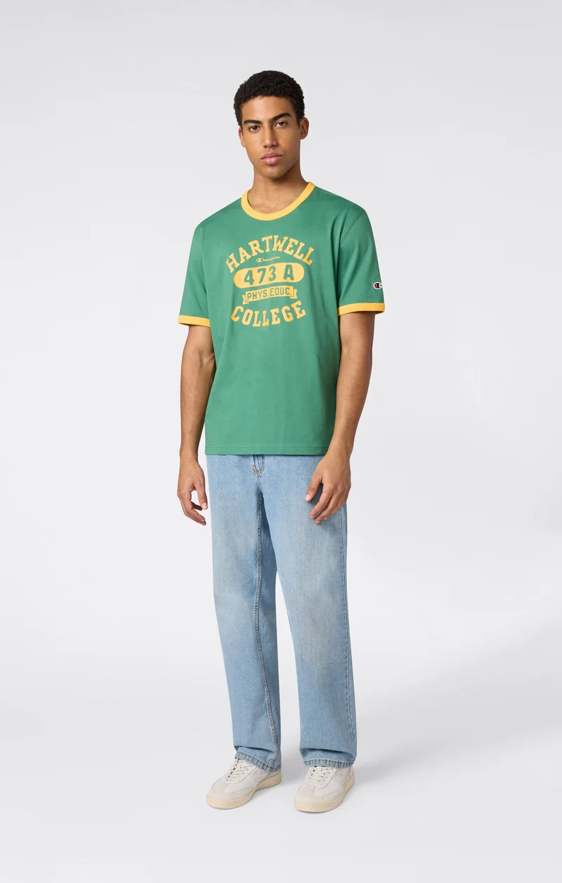 Men’s Ringer T-Shirt with Graphic
